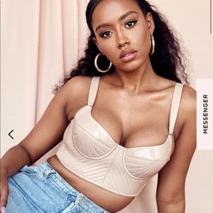 House of CB Chloe Blush Bustier L